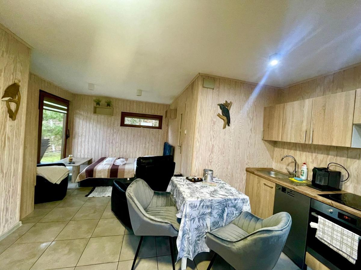 Osada Skoczkowo Komfortowe Domki Z Jacuzzi Nad Jeziorem- Sauna- Balia- Prywatny Staw Wedkarski Podiazy Exterior photo